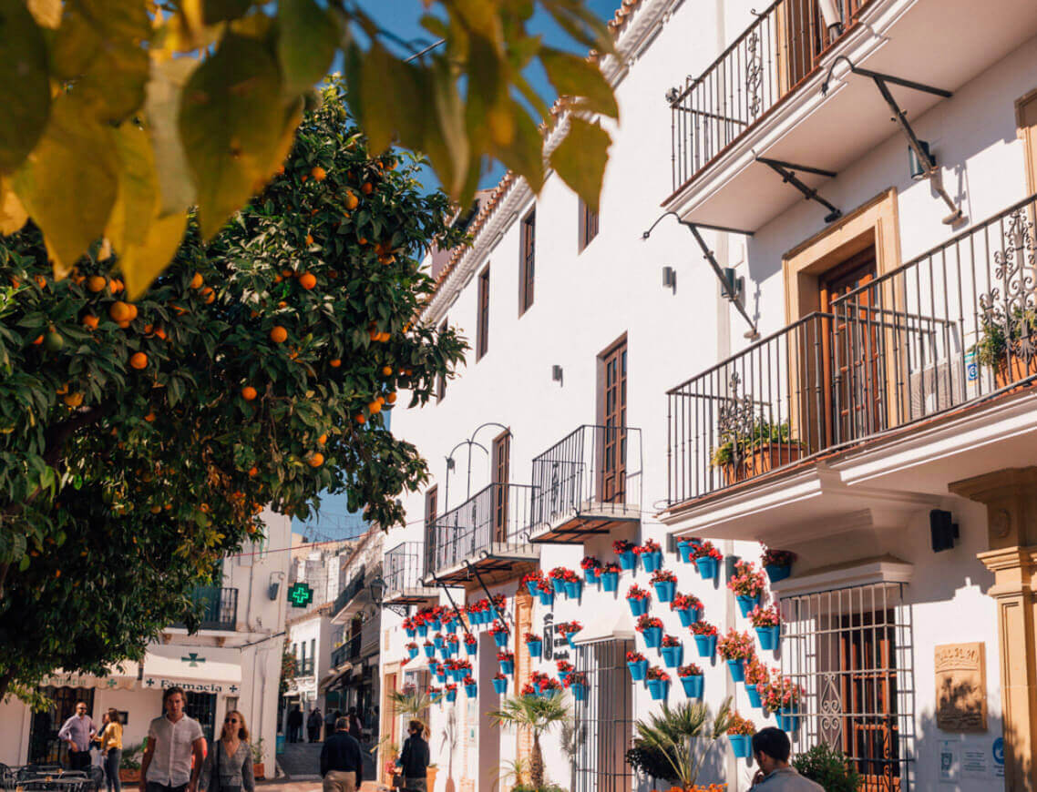 old town near costa del sol holiday villas