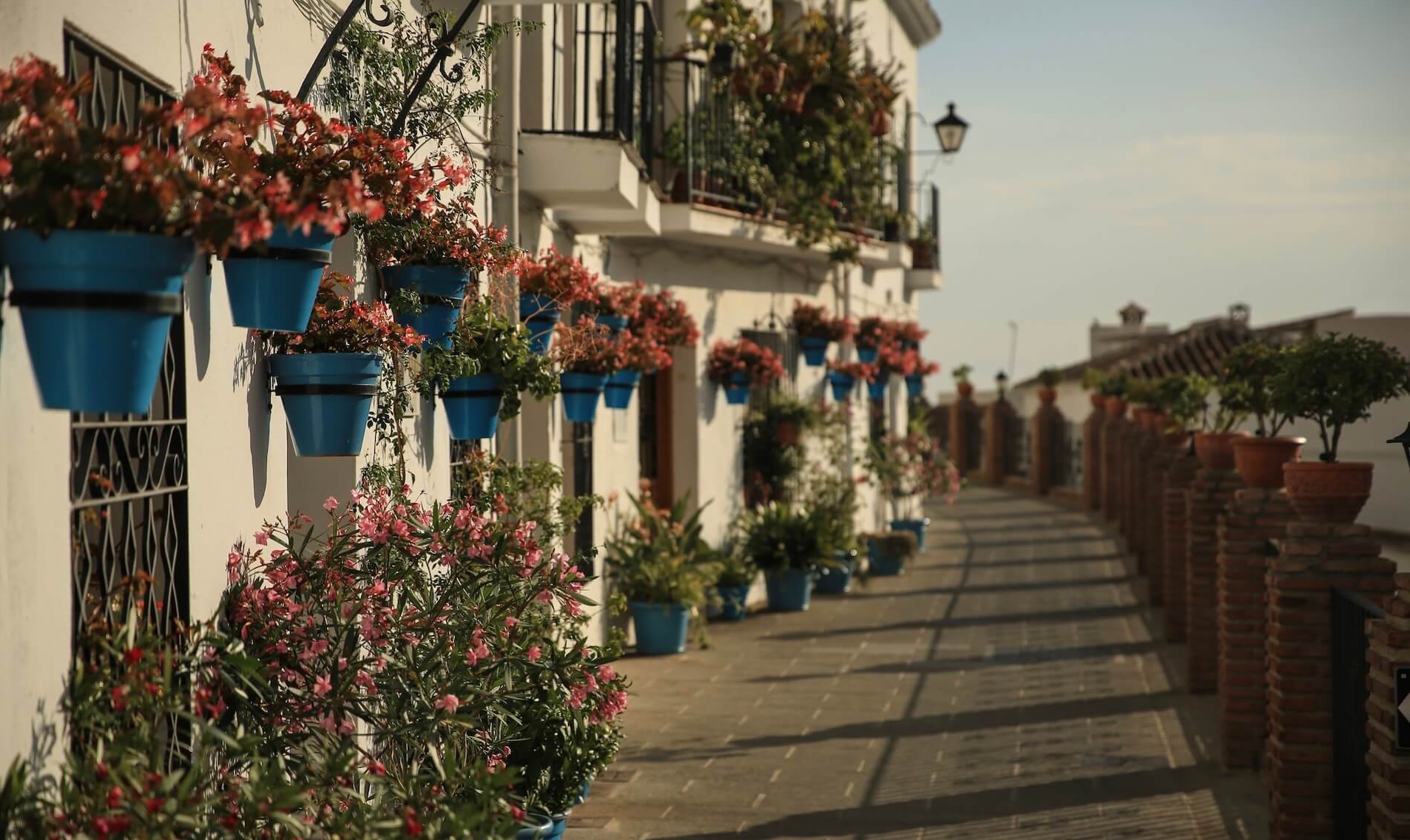 white village holiday villas near costa del sol